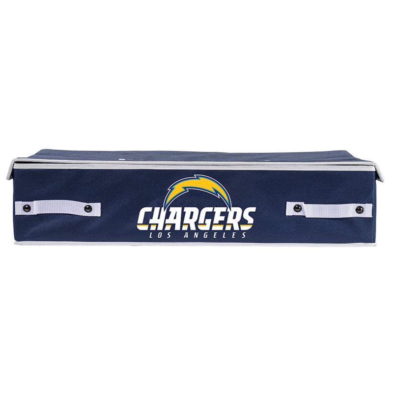 Franklin Sports Mesh Decorative Bin, Kansas City Chiefs, 6.5 H x 18 W x 26 D