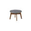 Peacock Outdoor Teak Ottoman