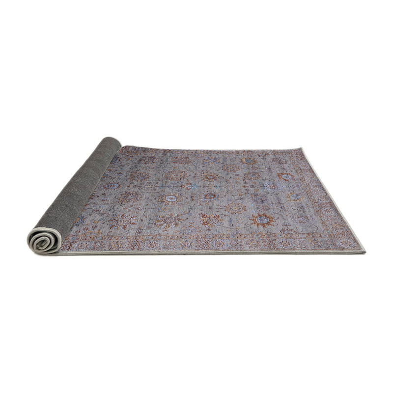 Tapis oriental brun clair Anania, Rond 6 pi