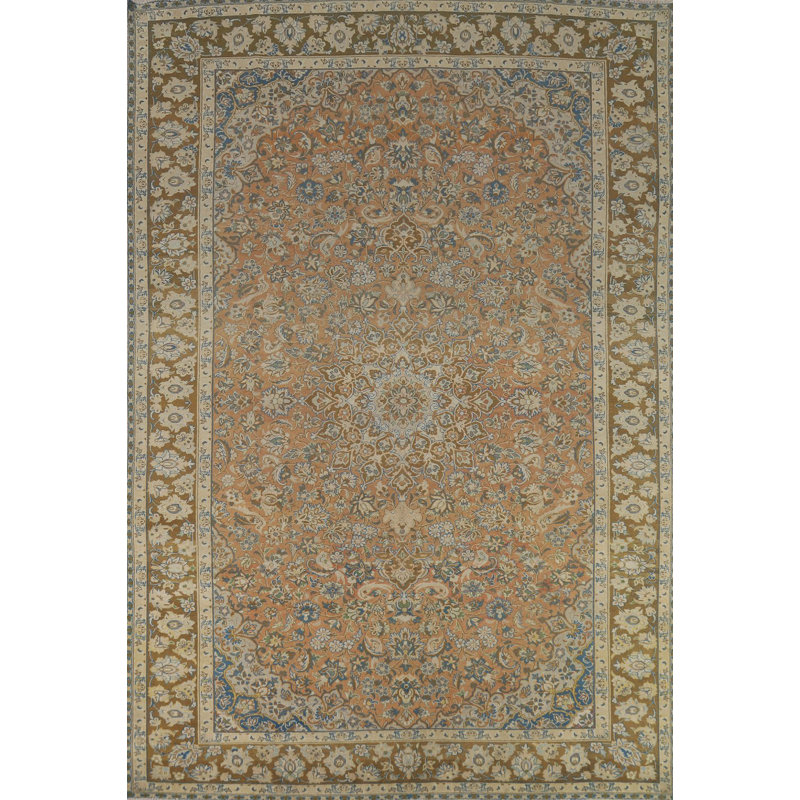 Tapis traditionnel floral 8 x 12