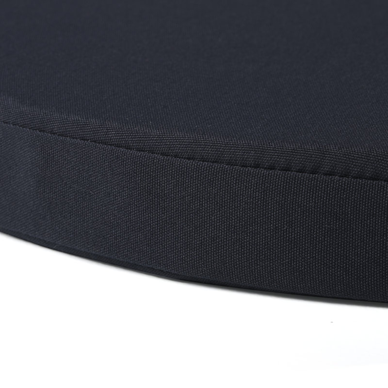 Coussin de chaise de patio , Bleu marine, L 16 po x P 16 po