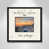 Espresso Floater Framed Canvas selected