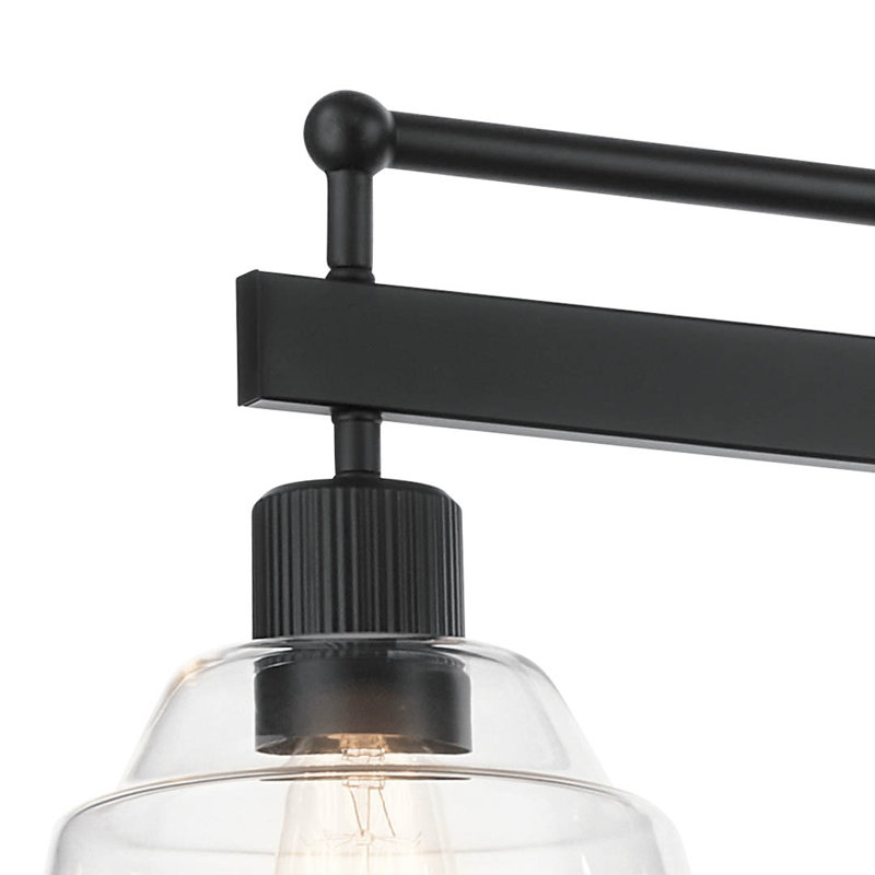 Lustre linéaire Aneria 5Lt, Noir