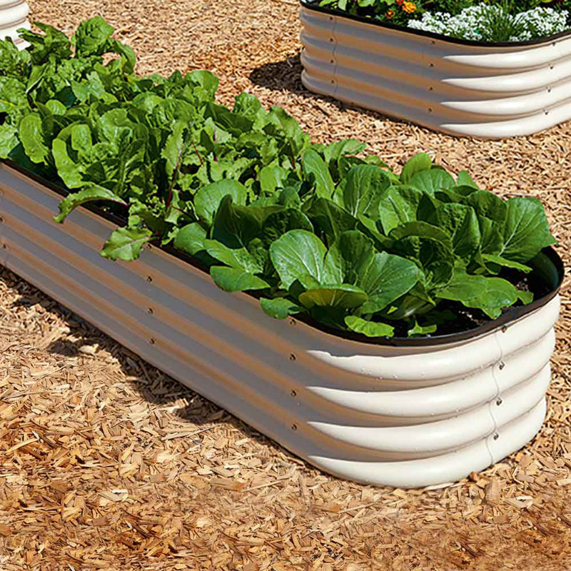 Swepson Metal Raised Garden Bed