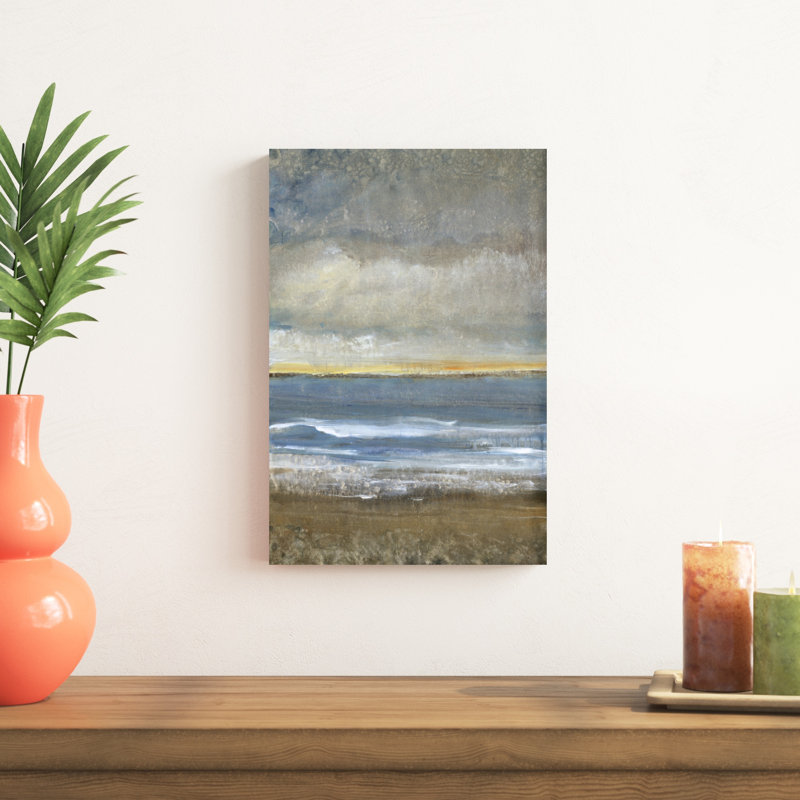 Entre terre et mer I, H 18 po x l 12 po x P 1,25 po