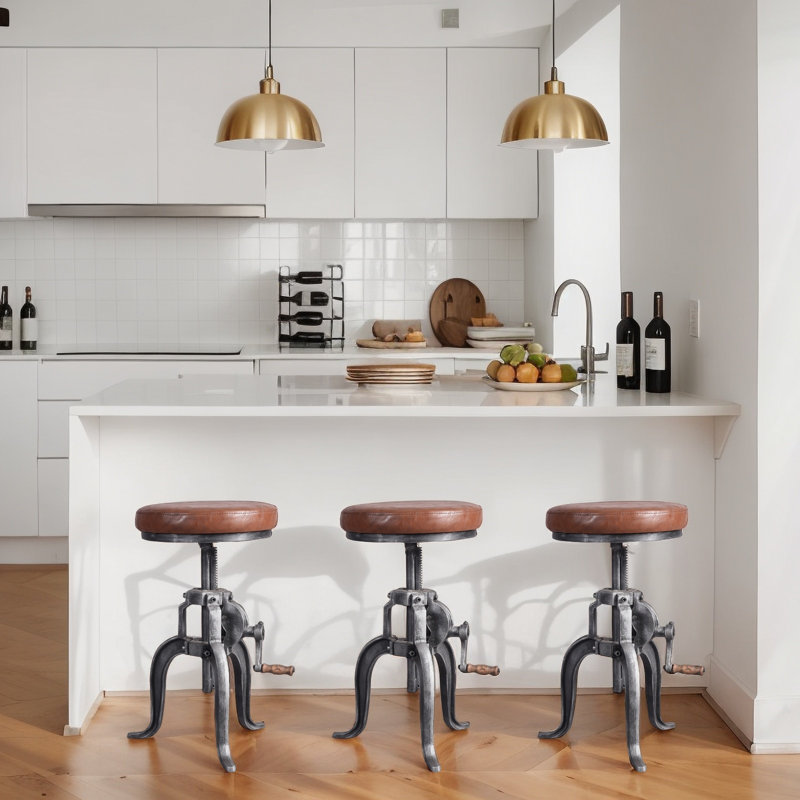 Tabouret pivotant à hauteur réglable Jomarion