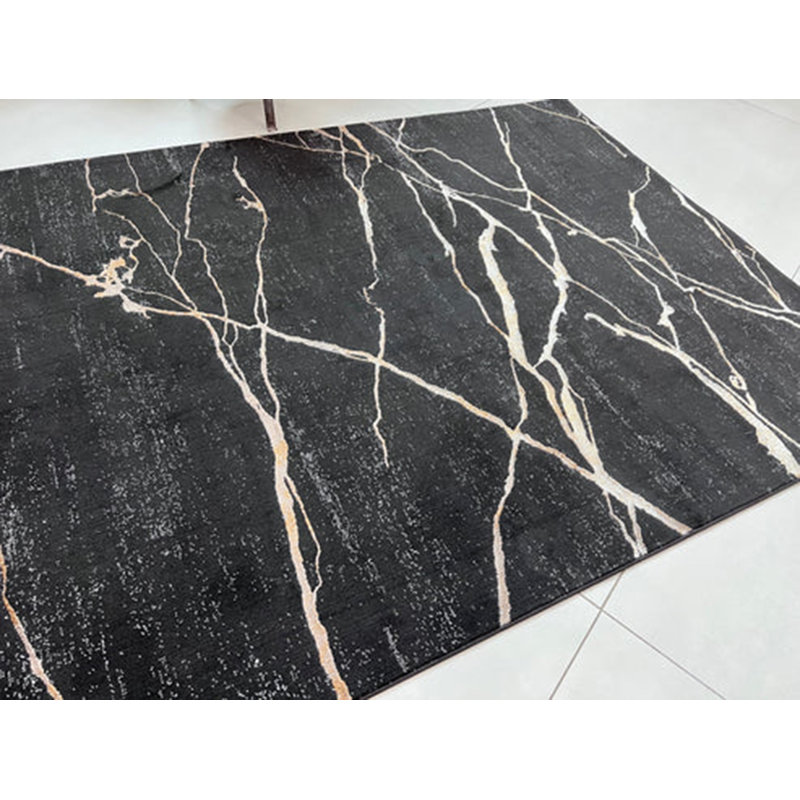 Tapis rectangulaire en mijat avec envers antidérapant, Rectangle 5 pi 4 po x 7 pi 8 po