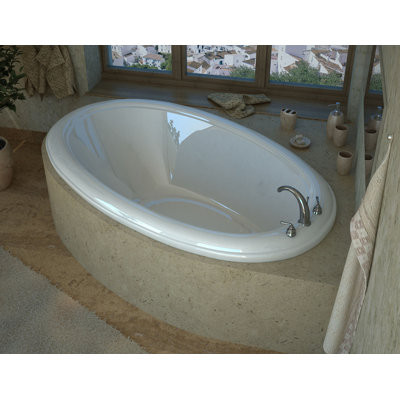 Martinique 78'' x 44'' Drop-In Acrylic Bathtub