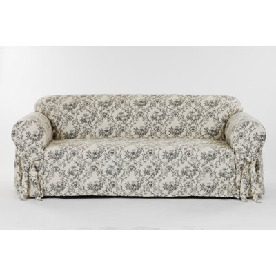Cotton Box Cushion Sofa Slipcover