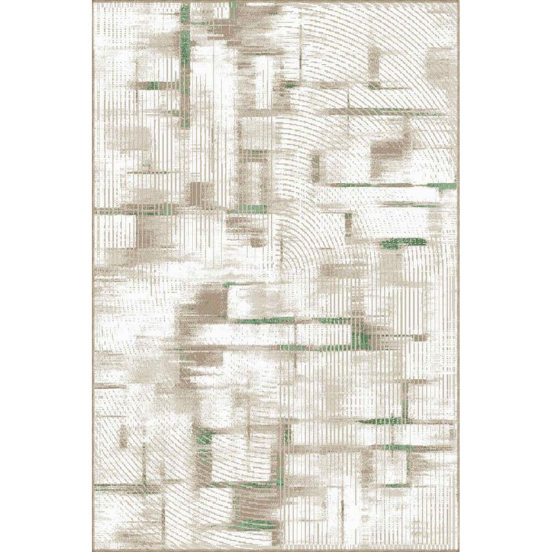 Tapis lavable abstrait, Sous-tapis carré 3 pi 3 po inclus