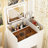 3 In 1 Vanity Desk With Flip Top Mirror And Sliding Side Cabinet