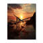 Beach Photo Sunset Serenade X - Très grandes horloges murales-99629003