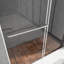 Porte de baignoire coulissante double encadrée l 60 po x H 72 po-90023657-90023655