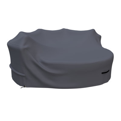 Westerman 73'' Wide Circle Wicker Patio Daybed Cover