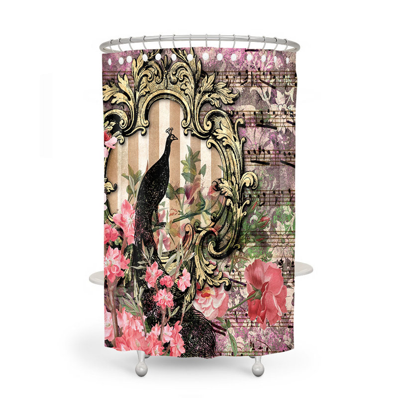 Areiona Single Shower Curtain, 83" H x 70" W