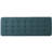 Elegant Teal Bench, Upholstered With Quality Fabric And Birch Leg Foundation Streamlined Seat Wood Frame Textured Cover