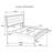 Carina Rustic Eastern King Panel Bed-1757104283