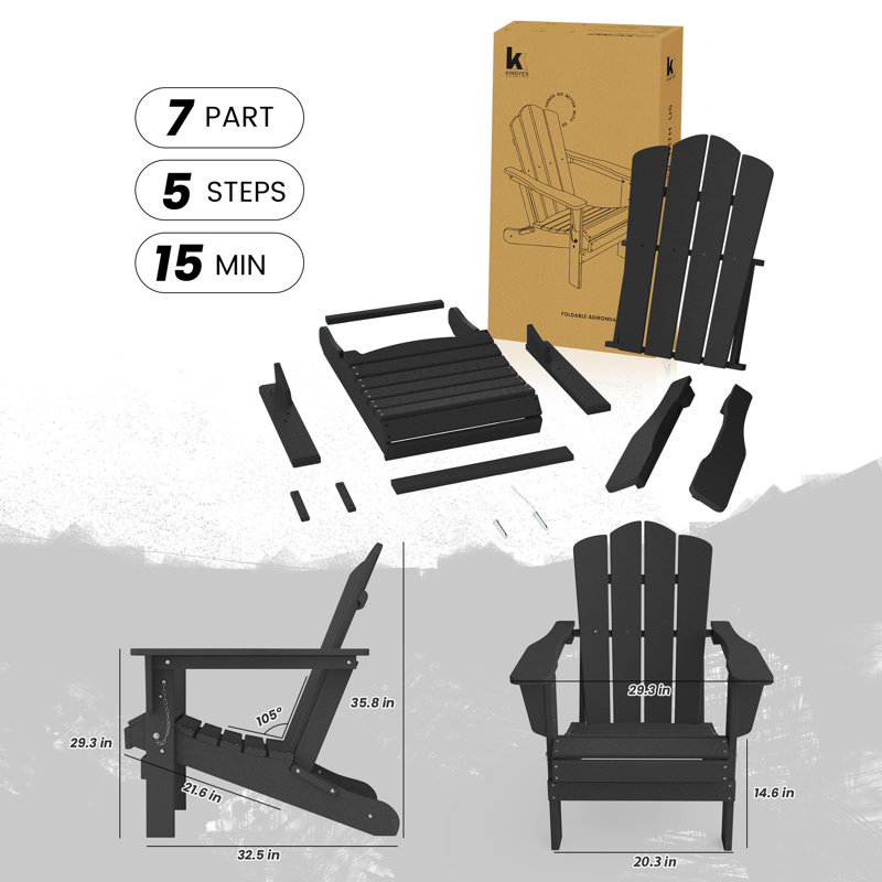 Outdoor Adirondack Chair