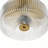 11.8in Vintage 3 - Light Semi Flush Mount Ceiling Light