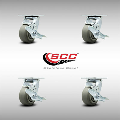 Thermoplastic Swivel Caster