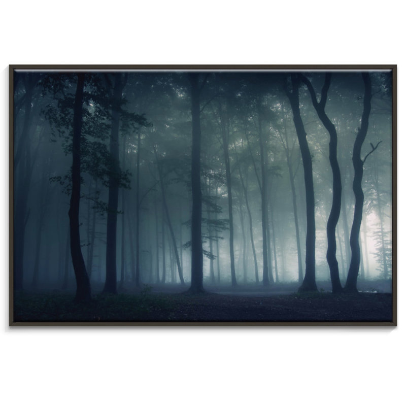 Print on Canvas, Black, 102cm H x 152cm W