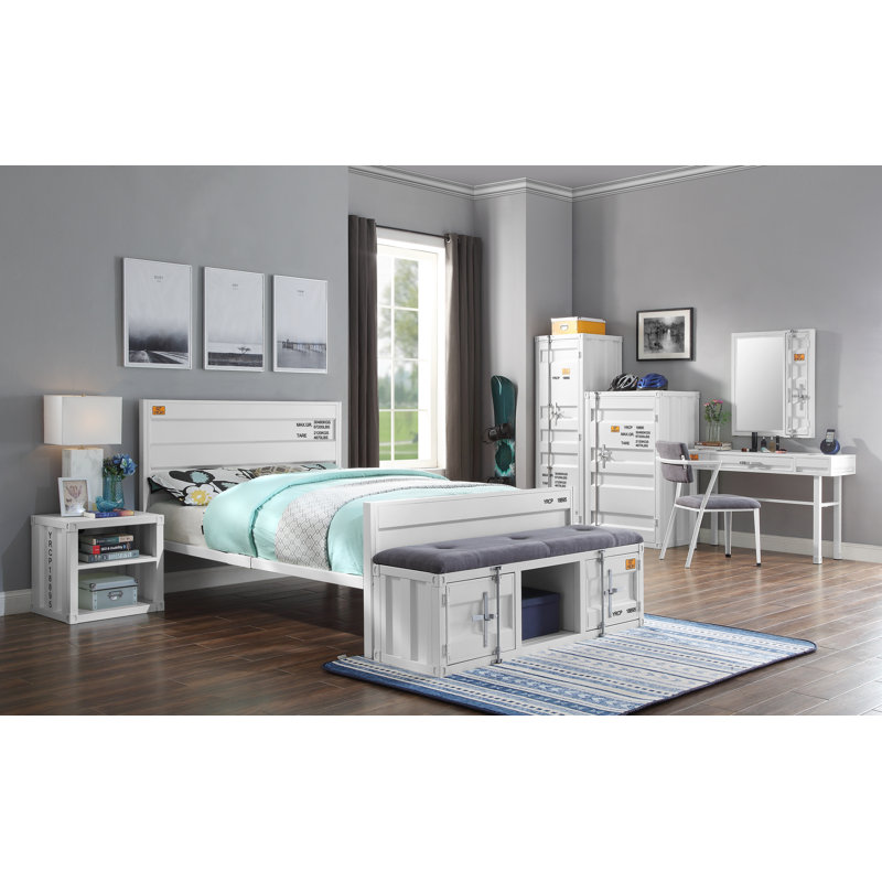 Parke Vanity, White