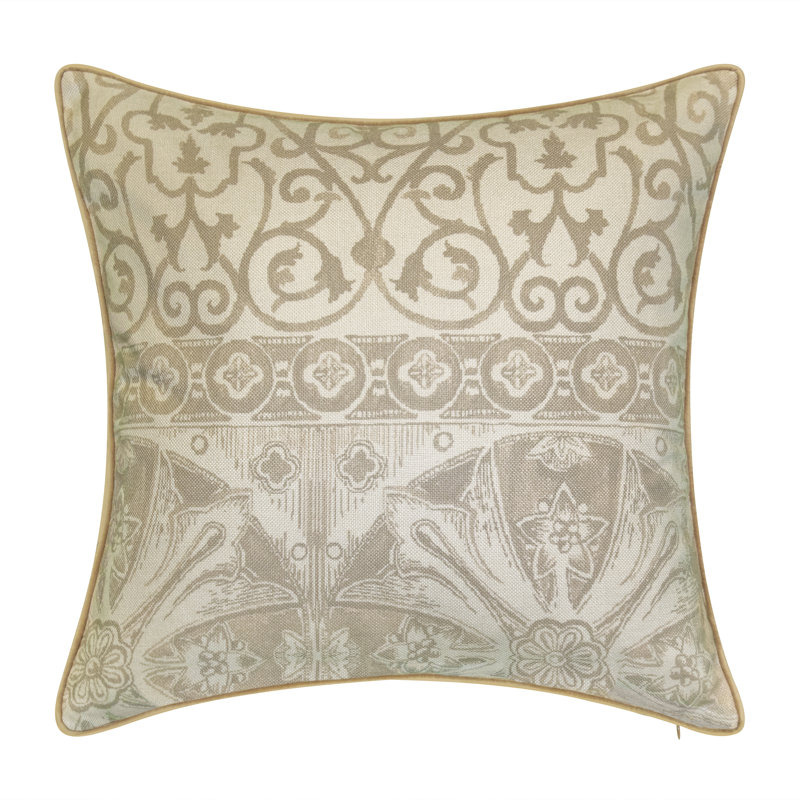 Coussin Feathers, Taupe
