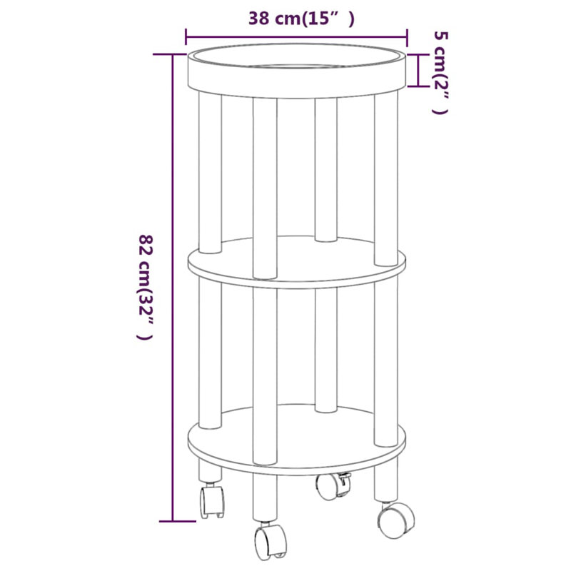 Jalayna End Table, White