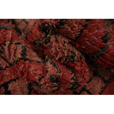 Grand tapis traditionnel marocain 11 x 19 parfait pour les intérieurs éclectiques