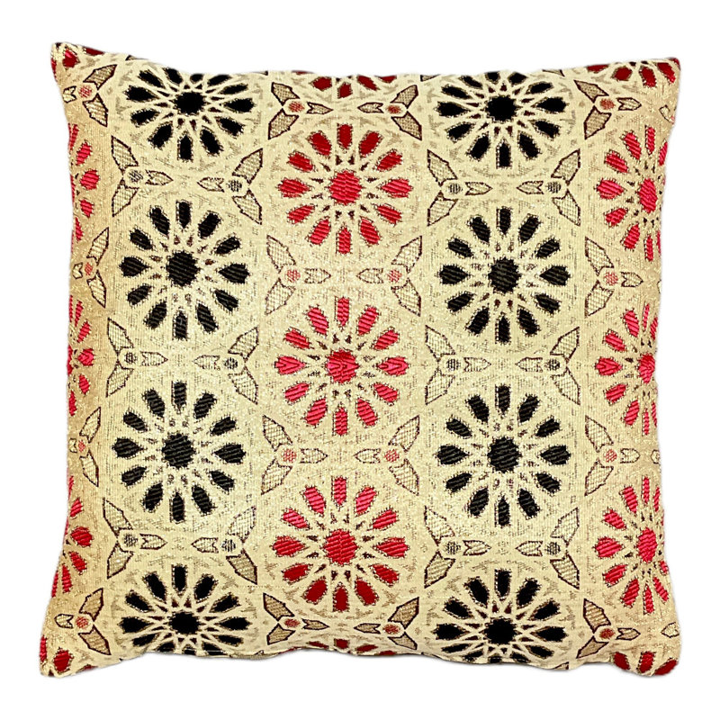 Bozana Floral Square Euro Pillow Cover