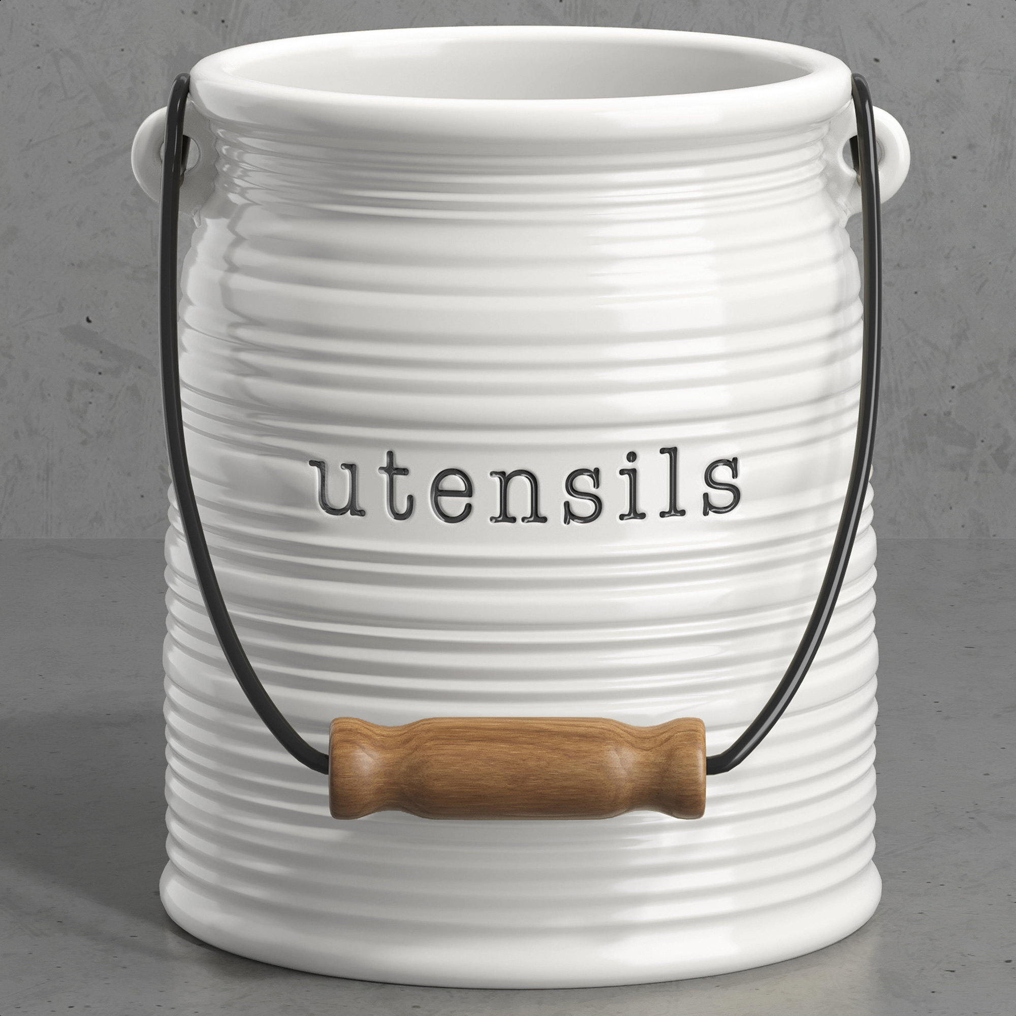 August Grove® Rosie Utensil Crock & Reviews | Wayfair