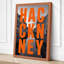 Hackney Typography - Wrapped Canvas-78081758-78081750