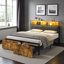 Upholstered Storage Bed