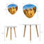 Ensemble de 2 tables gigognes Triangle