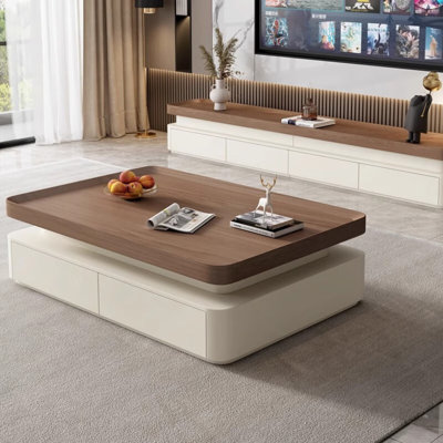 Modern simple wooden tea table