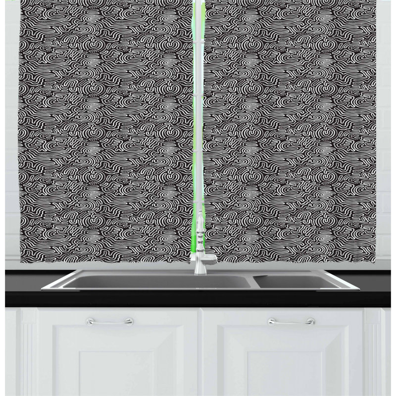 Tailored Kitchen Curtain