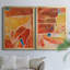 2 Piece Single Picture Frame Print on Canvas-1581490109-1581490108