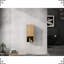 Armoire latérale de 12 po avec charnières, design flottant, chêne imitation, convient à divers casiers modernes