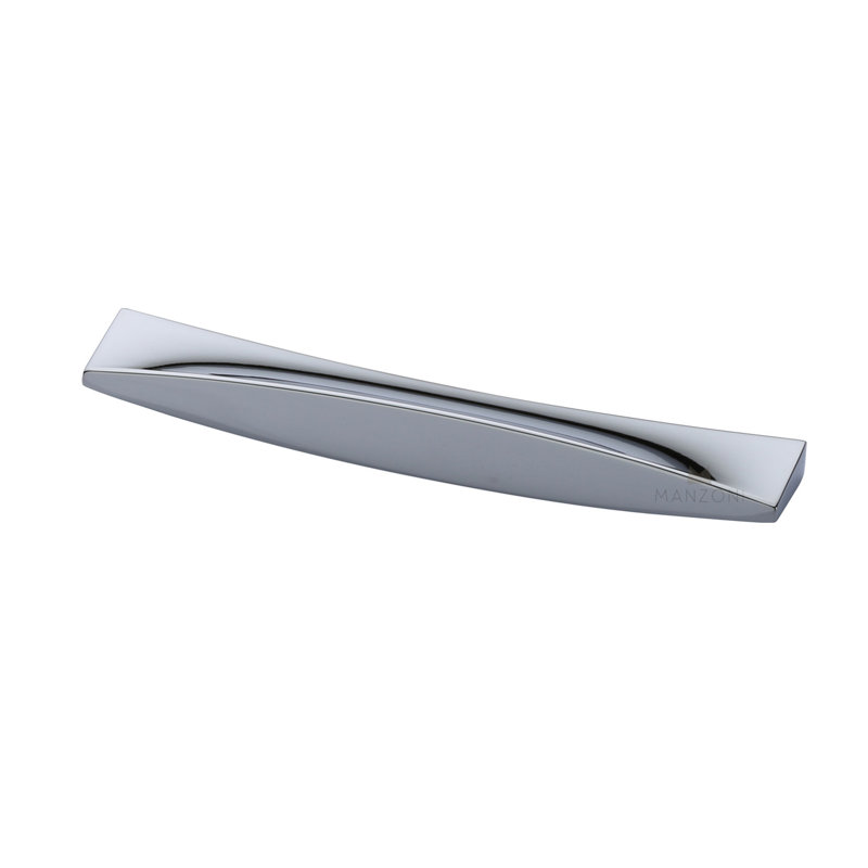 6 5/16" Center to Center Bar Pull, Satin Brass, 6 5/16"