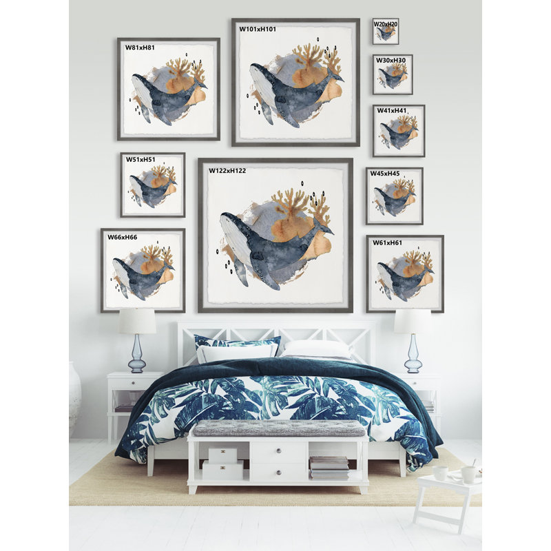 Rule The Waters by Marmont Hill - Single Picture Frame Painting, 30cm H x 30cm W x 3.81cm D
