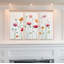 High Key Poppy Party - 3 pièces, reproduction d'art sur toile-247755887