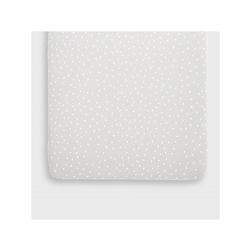 Linen Blend - Piece Cot Bed Fitted Sheet