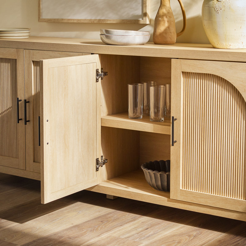 Buffet Eilisha, Chêne côtier, H 30 po x l 70 po x P 15,75 po