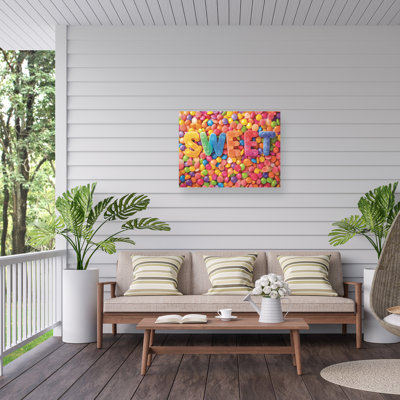 Michael David Ward Sweet Candy Outdoor  Canvas
