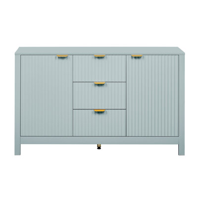 Console de rangement avec tablettes réglables