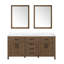 Tahoe OVE Decors 71" Double Bathroom Vanity Set with Mirror-1311781657