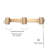 22.25'' 3 -Light Fixed Track Track Kit with Adjustable Head-73823240-73823241