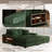 Oversized Upholstered Convertible Chaise Lounge Combination-70870954