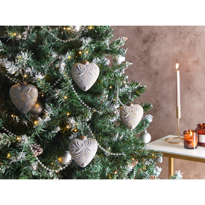 13cm Glass Abstract Ball Ornament