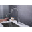 Single Handle Pull Down Sprayer Kitchen Faucet in Chrome-37060928